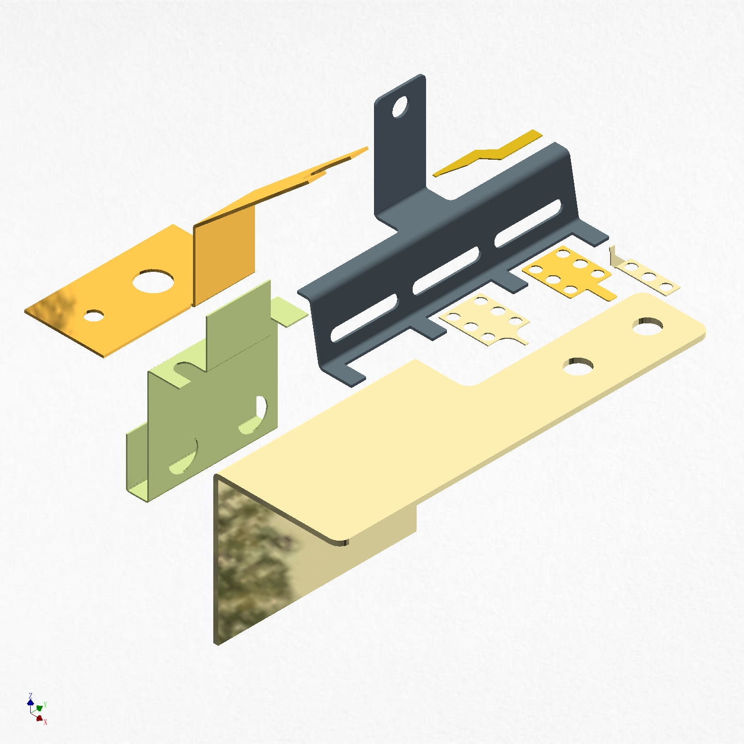 高精密钣金异构件